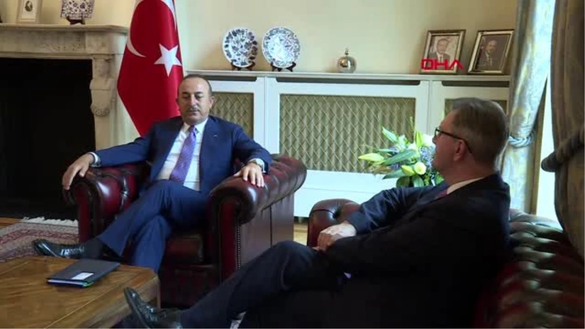 Çavuşoğlu, Birleşik Krallık Parlamentosu Türkiye Grubu Başkanı Donaldson\'u kabul etti