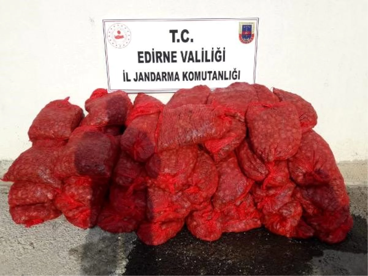 Son Dakika | Edirne\'de 1 ton kaçak midye ele geçirildi
