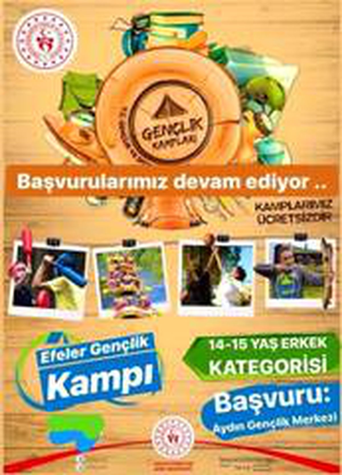 Gençlik Kampı başvuruları devam ediyor