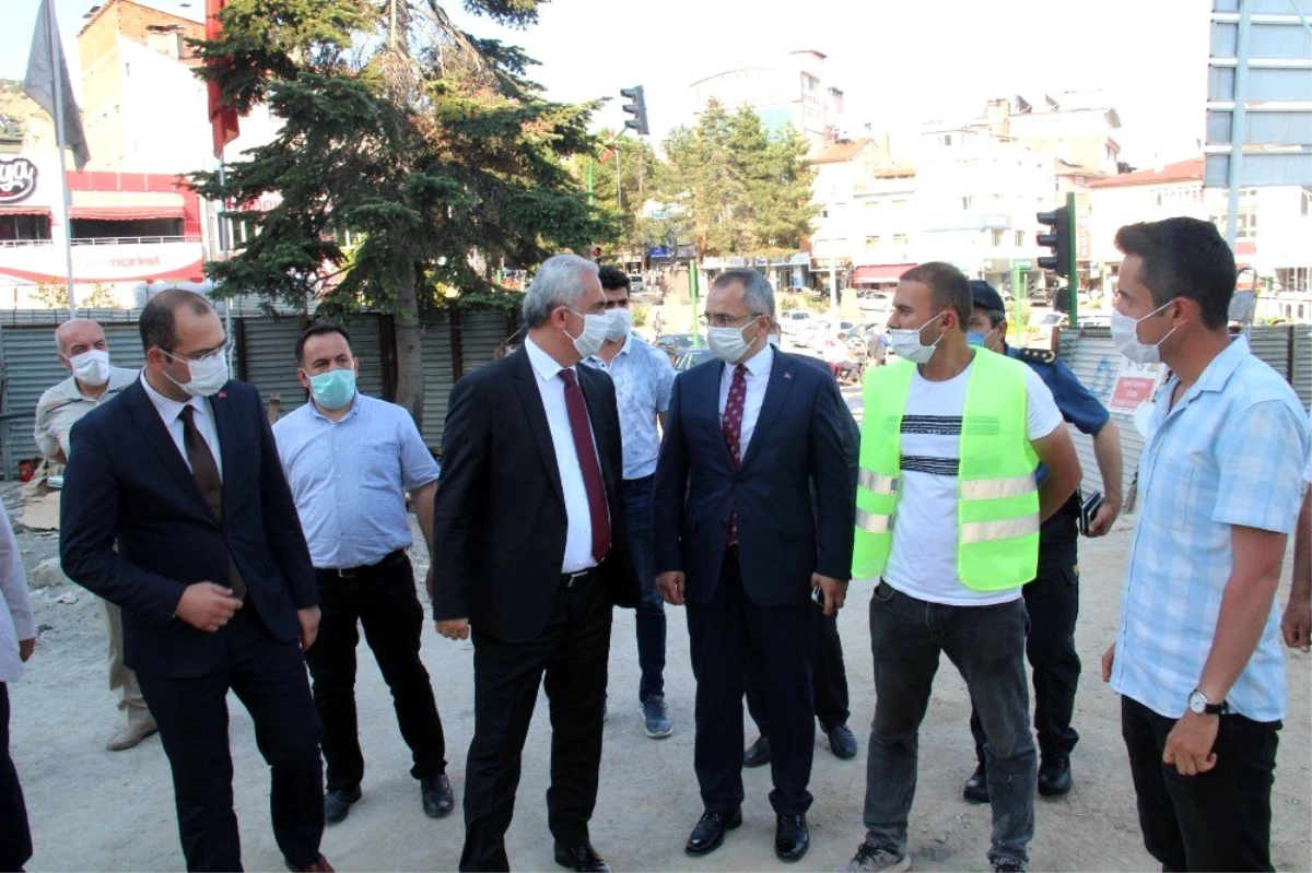 Kaymakam Pişkin, Vali Çakır\'a ilçenin ihtiyaçlarını anlattı