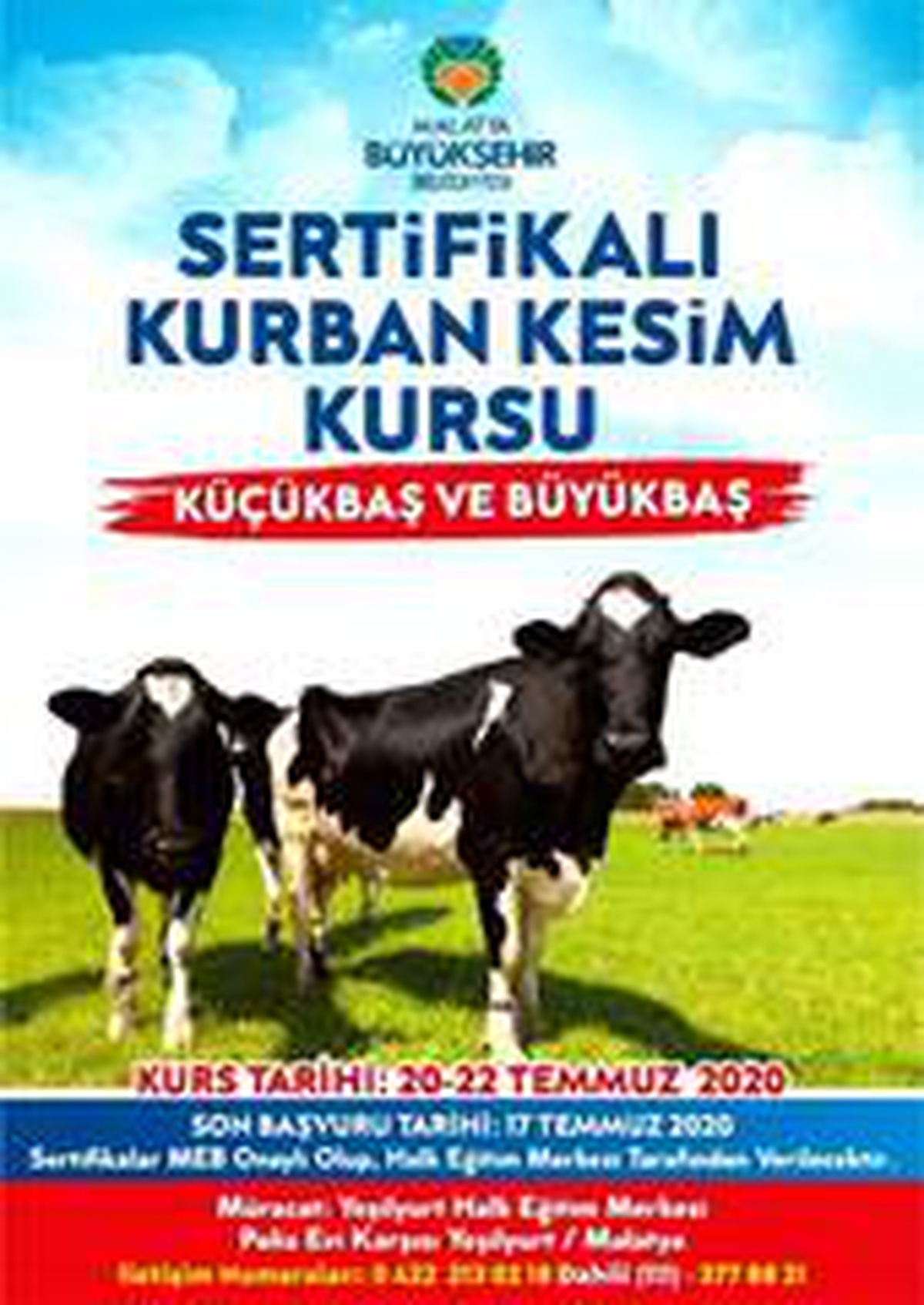 Malatya Büyükşehir\'den kurban kesim kursu