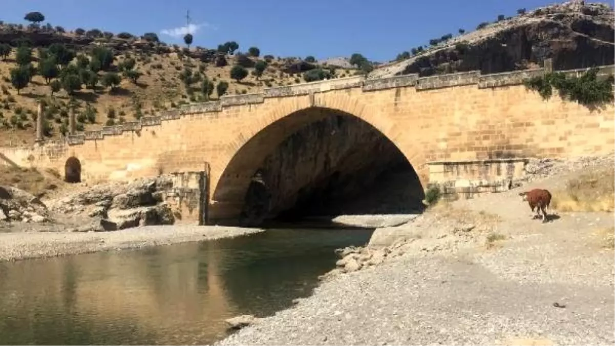 Tarihi Cendere Köprüsü\'nde çöp kirliliği