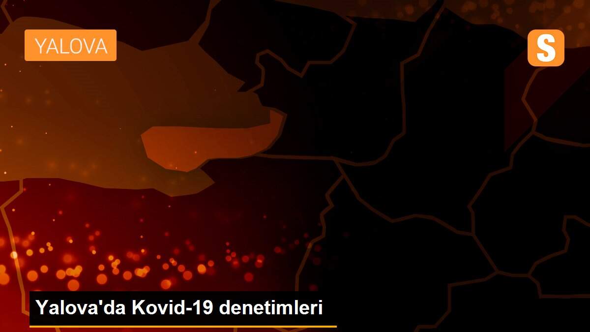 Yalova\'da Kovid-19 denetimleri