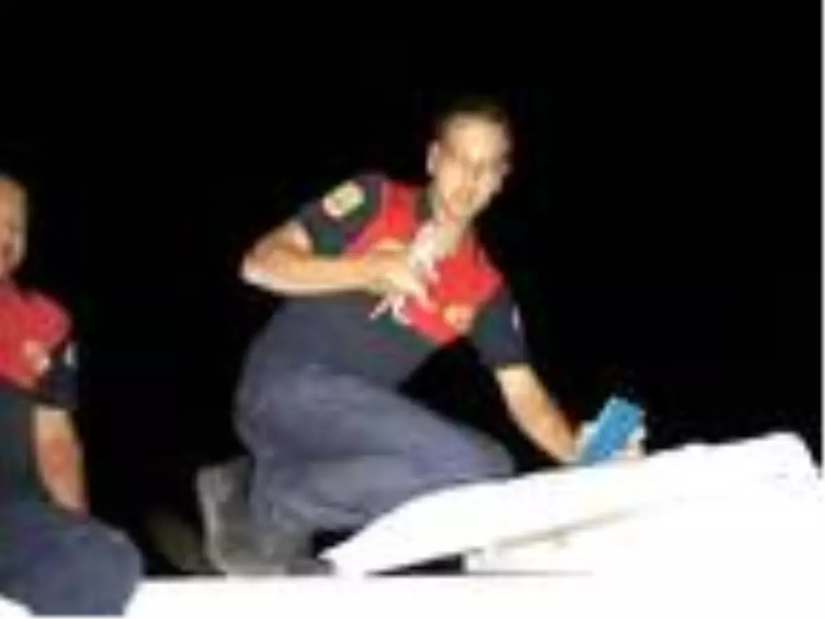 Bacaya düşen yavru kediyi itfaiye kurtardı