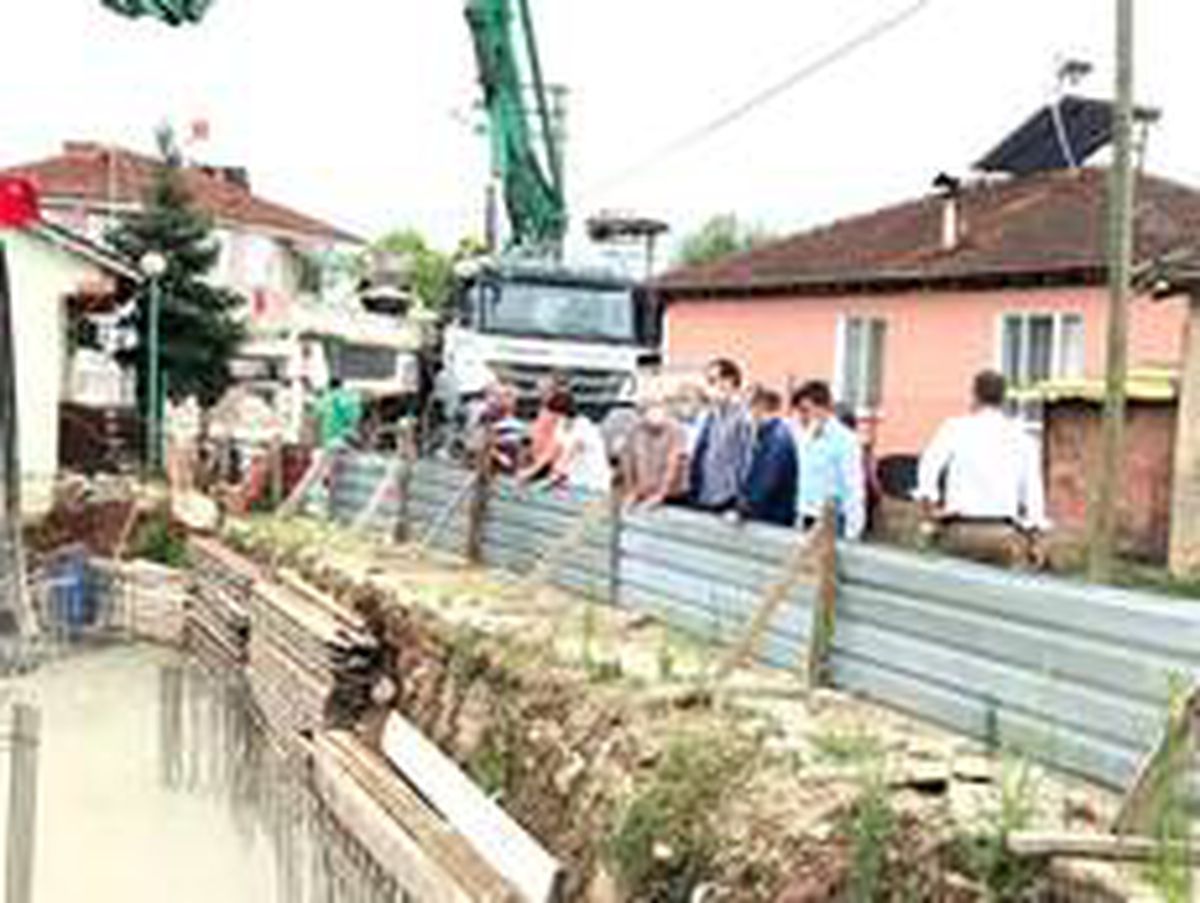 Eseler Cami temeli törenle atıldı