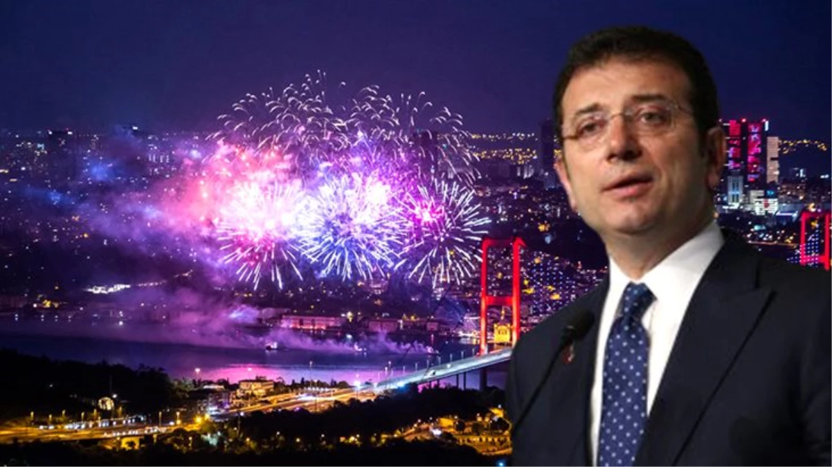 İBB Başkanı İmamoğlu, artık İstanbul\'da havai fişek kullanılmayacağını açıkladı