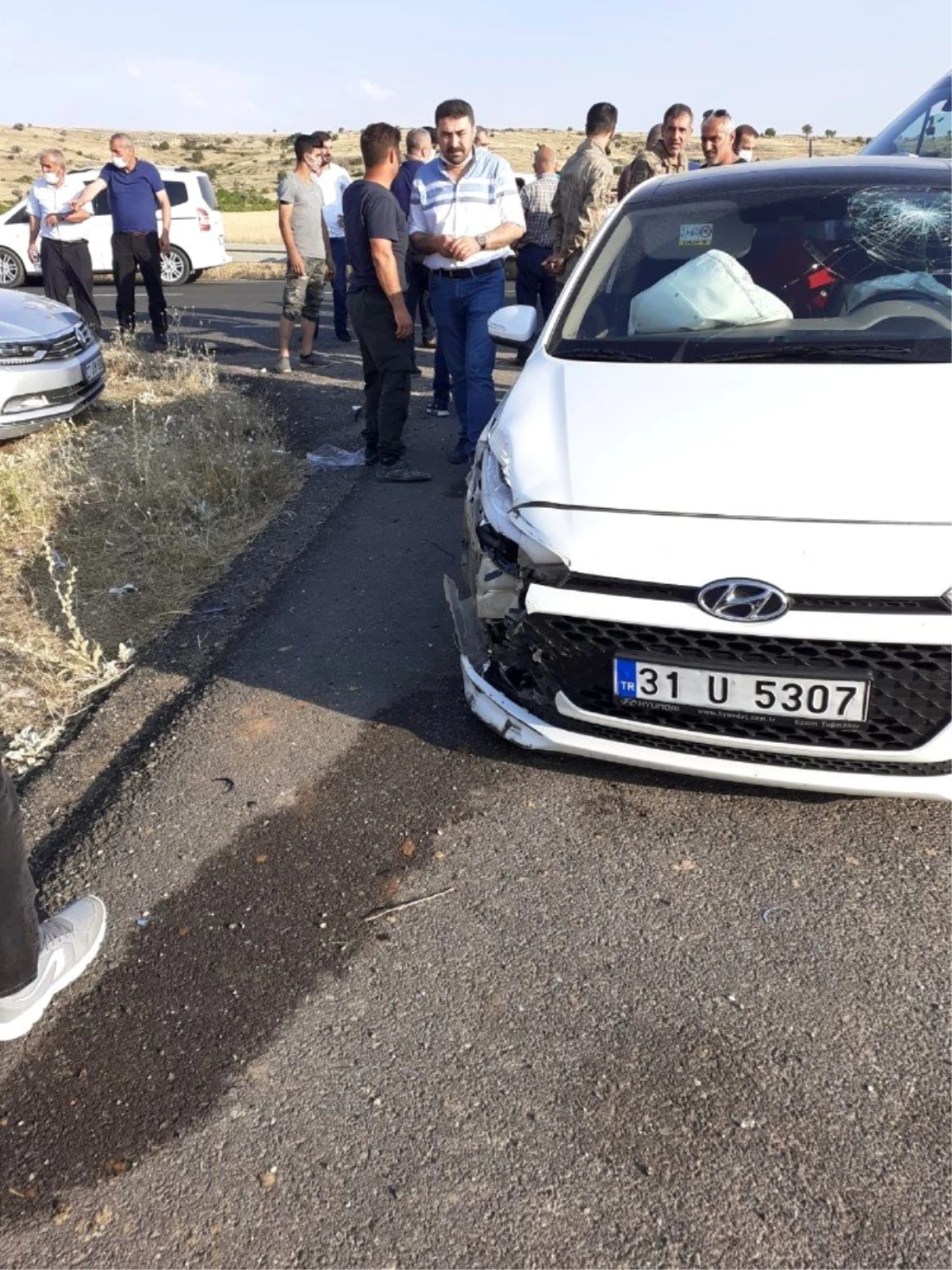 Son dakika haberleri... Mardin\'de trafik kazası: 2 yaralı