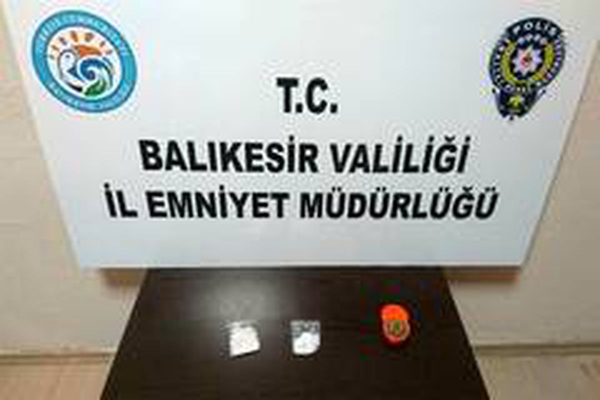 Balıkesir\'de polisten uyuşturucu operasyonu