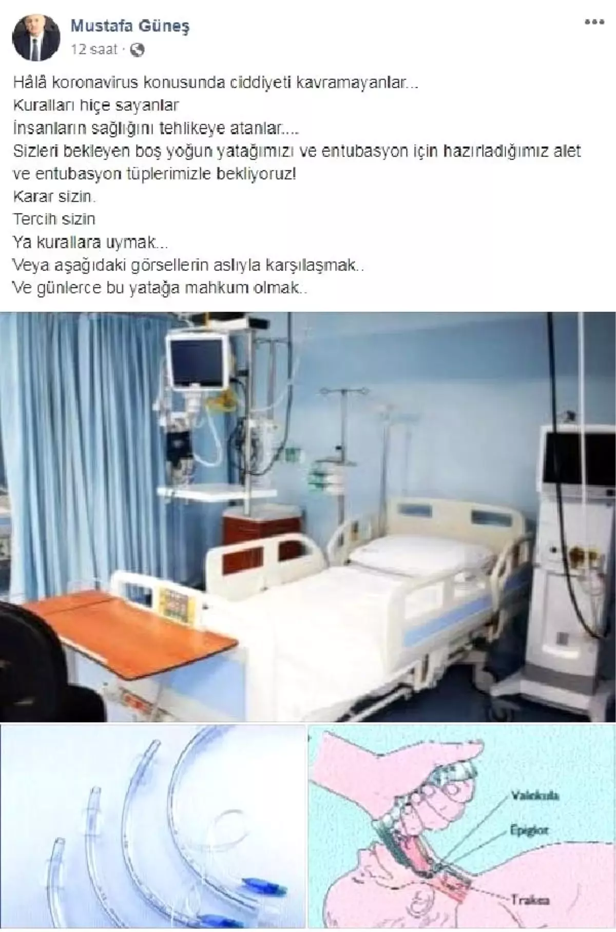 Başhekimden insanların sağlığını tehlikeye atanlara \'bekliyoruz\' uyarısı