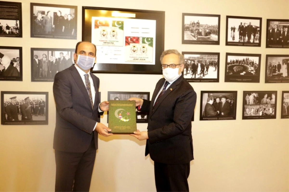 Başkan Altay Pakistan\'ın Ankara Büyükelçisini ziyaret etti