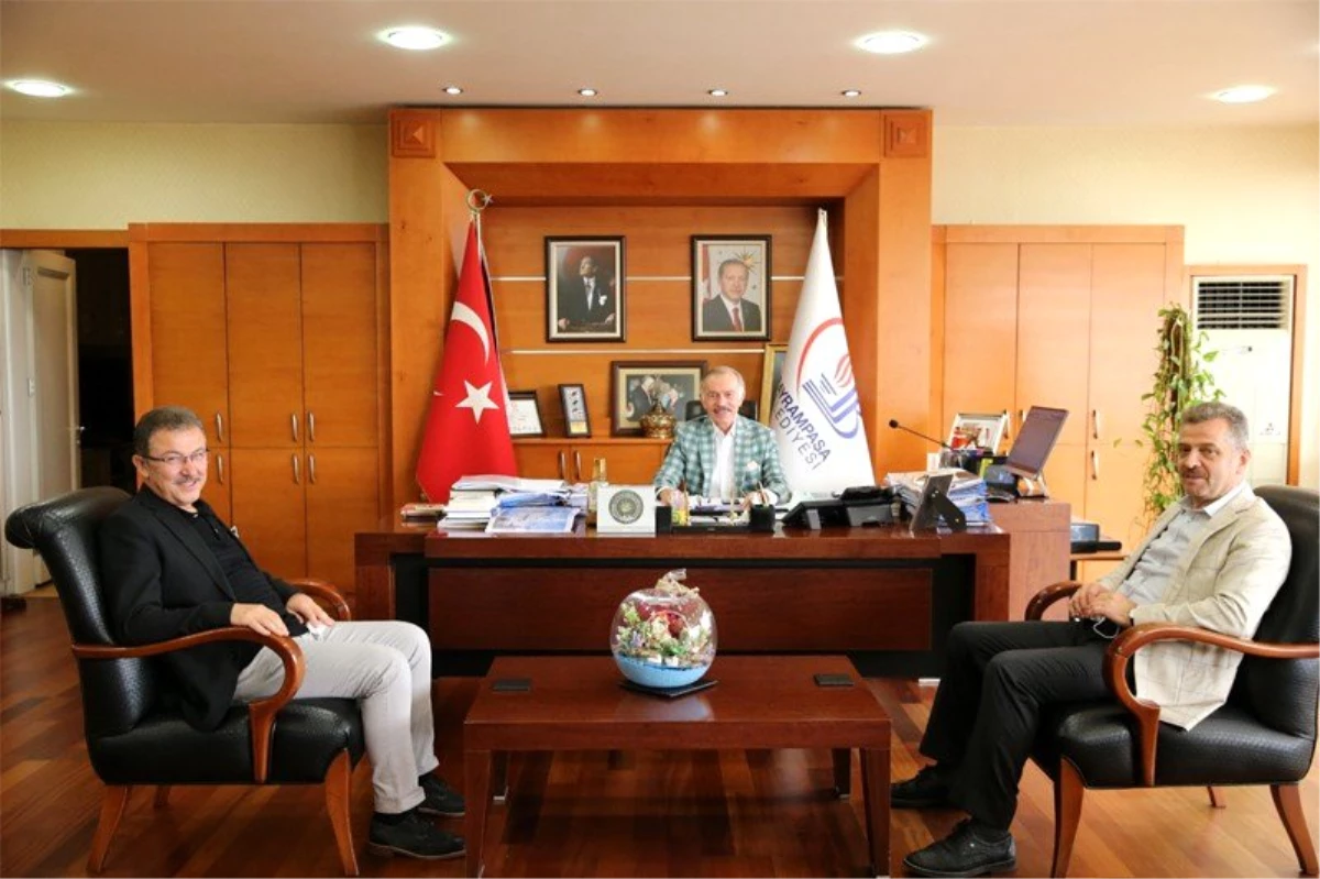 Başkanlardan Başkan Aydıner\'e ziyaret