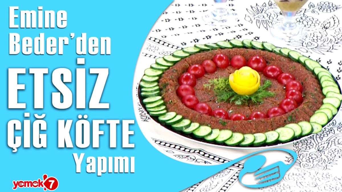 Emine Beder\'den Nefis Etsiz Çiğ Köfte Tarifi