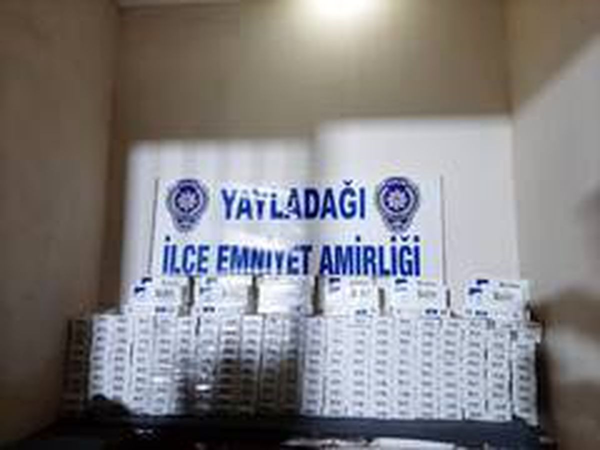 Hatay\'da kaçak sigara operasyonu