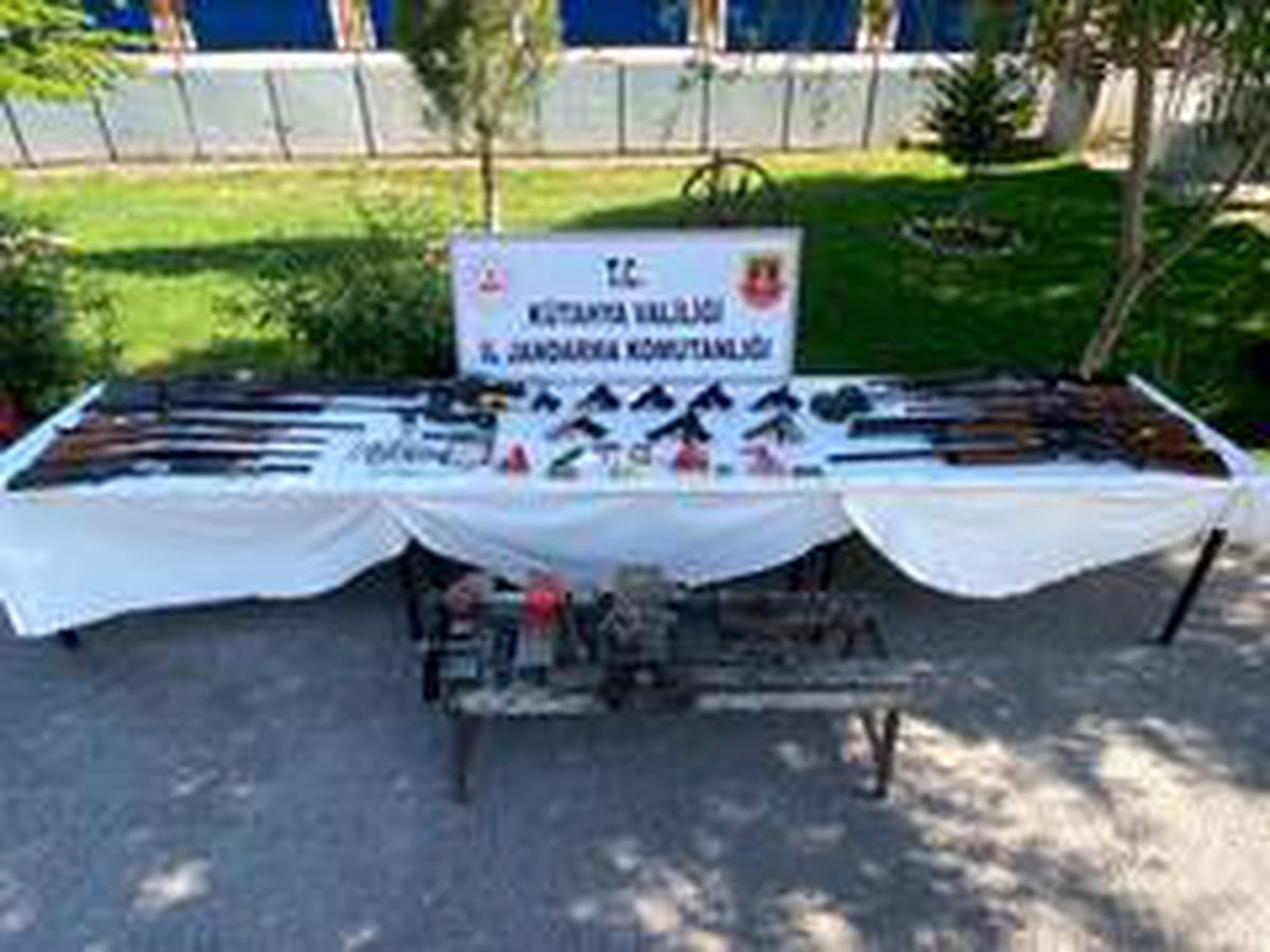 Kütahya\'da kaçak silah operasyonu: 6 gözaltı