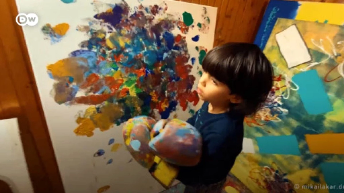 Mikail Akar: 7 yaşındaki büyük ressam