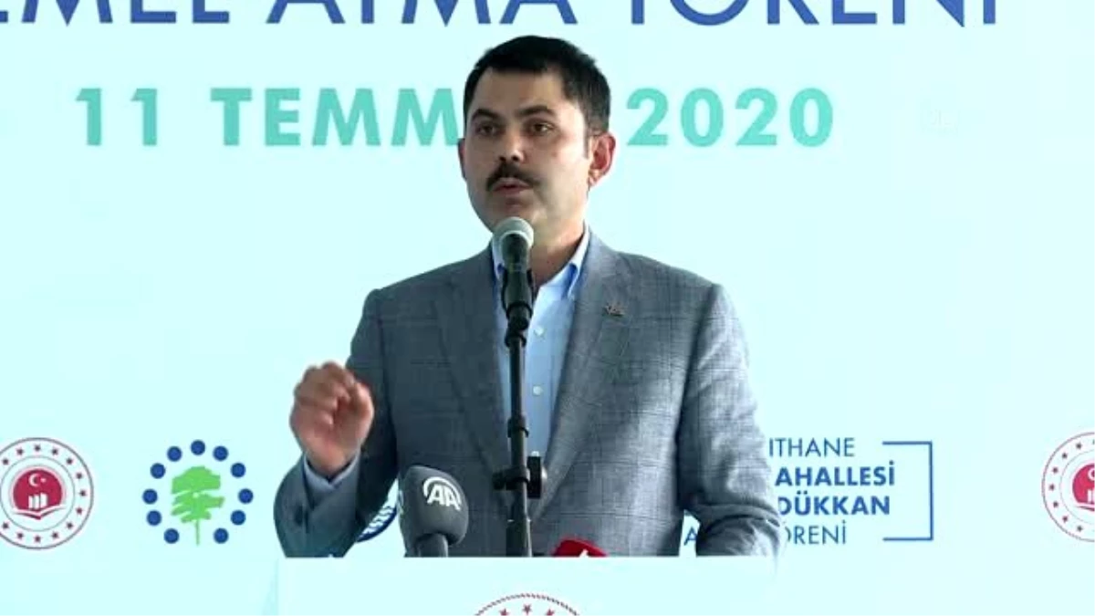 Son dakika haberleri! Bakan Kurum: "2021 yılı hedefimiz de İstanbul\'da 100 bin konutu dönüştürmek"