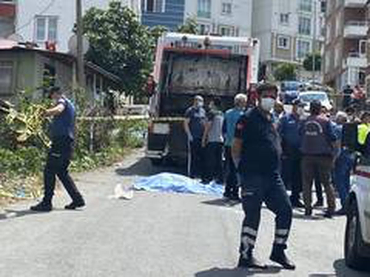 Çöp kamyonunun çarptığı yaşlı kadın hayatını kaybetti