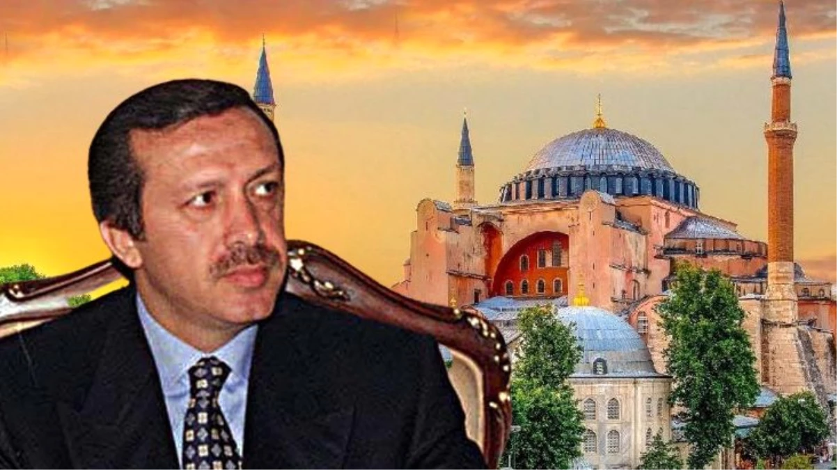 Erdoğan\'ın 26 yıl önceki demeci ortaya çıktı! Ayasofya\'nın cami olması sözünü o zaman vermiş