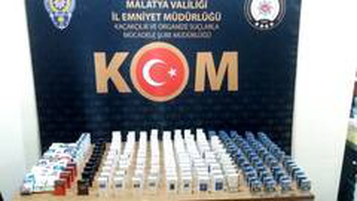 Malatya\'da kaçakçılık operasyonu