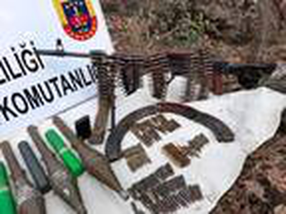 Muş\'ta, PKK\'nın depolarında mühimmat ele geçirildi