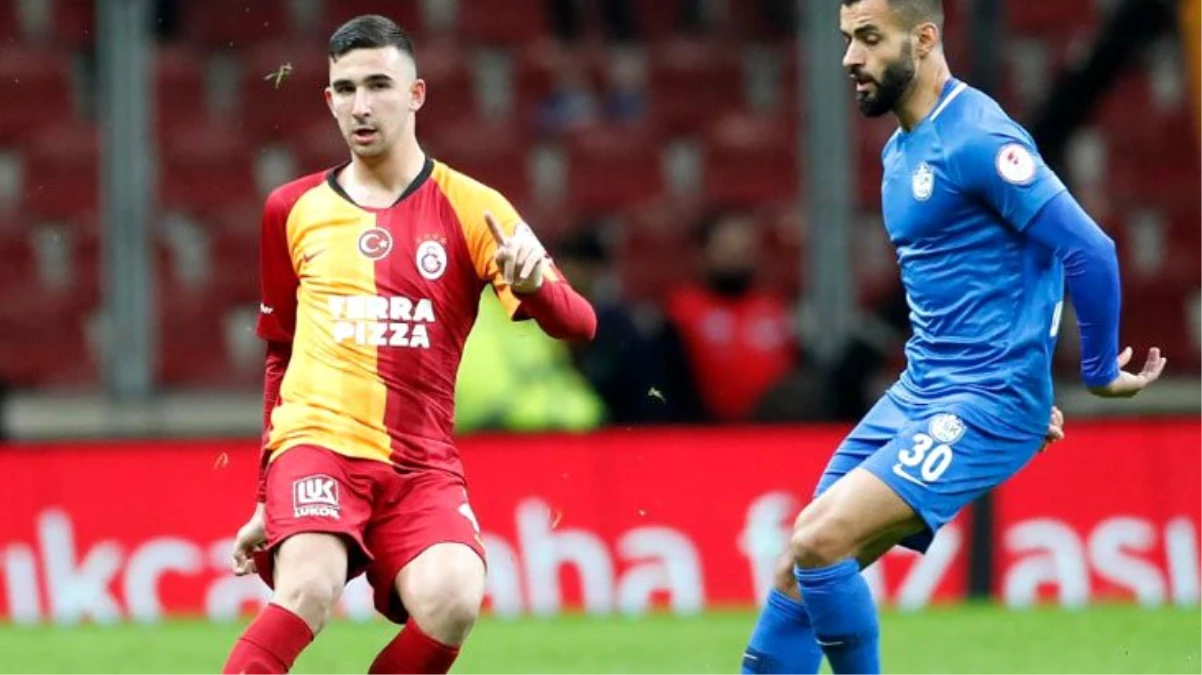 Ankaragücü maçına ilk 11 başlayan Emin Bayram, Galatasaray tarihinin en genç kaptanı da oldu