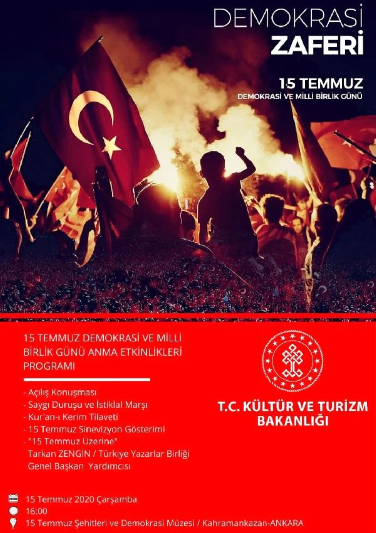 Bakanlıktan \'Kahramanlık Türküleri Konseri\'
