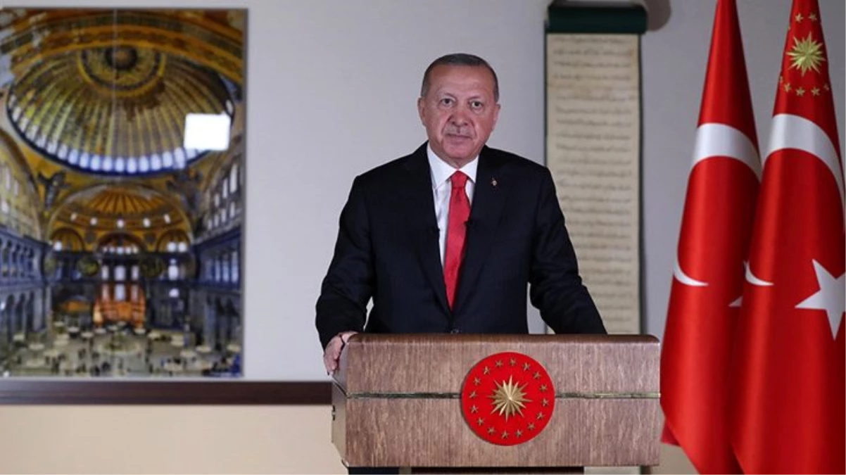 Cumhurbaşkanı Erdoğan, Ayasofya Camii için yurt dışından gelen tepkilere cevap verdi