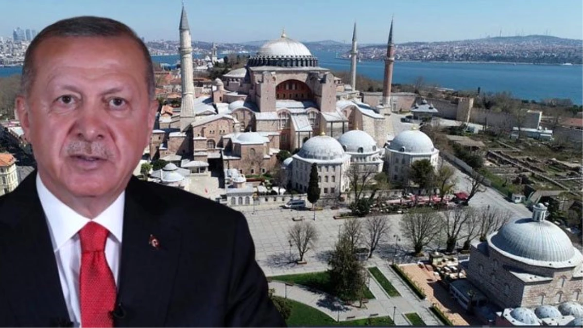 Erdoğan, Ayasofya\'nın ibadete açılması kararının ardından duygularını anlattı: Sabahın ilk ışıklarına kadar uyumadım