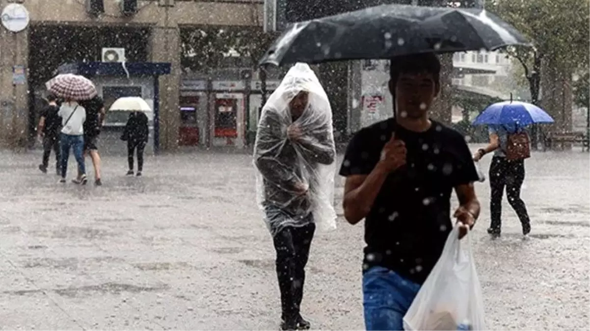 Meteoroloji, 10 il için sağanak yağış uyarısında bulundu