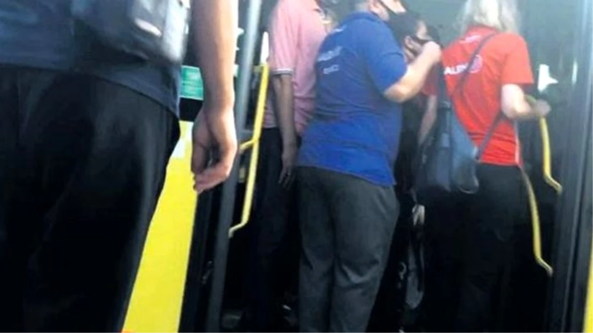 Metrobüs sapığı baltayı taşa vurdu! Polisi taciz edince yakayı ele verdi