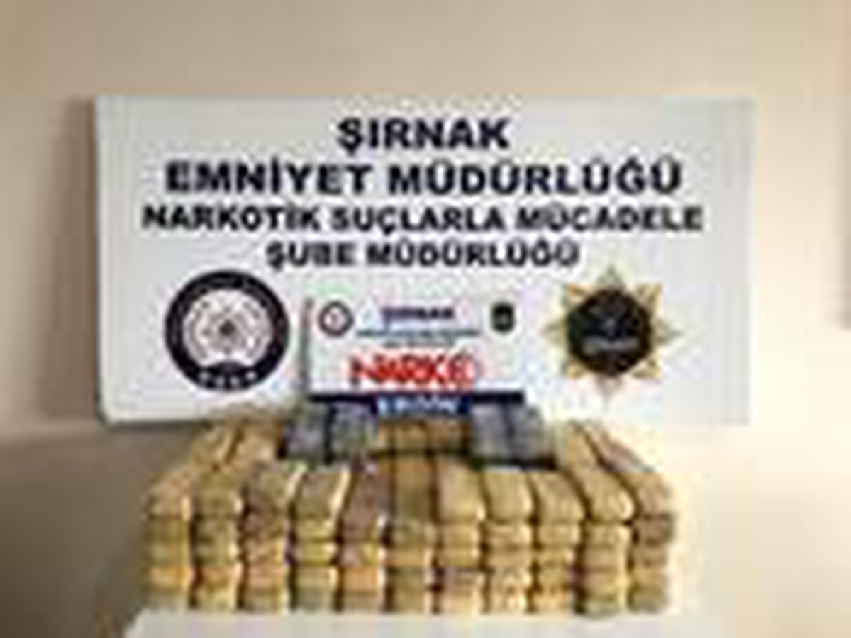 Şırnak\'ta terörün finans kaynaklarına operasyon: 82 kilo eroin ele geçirildi