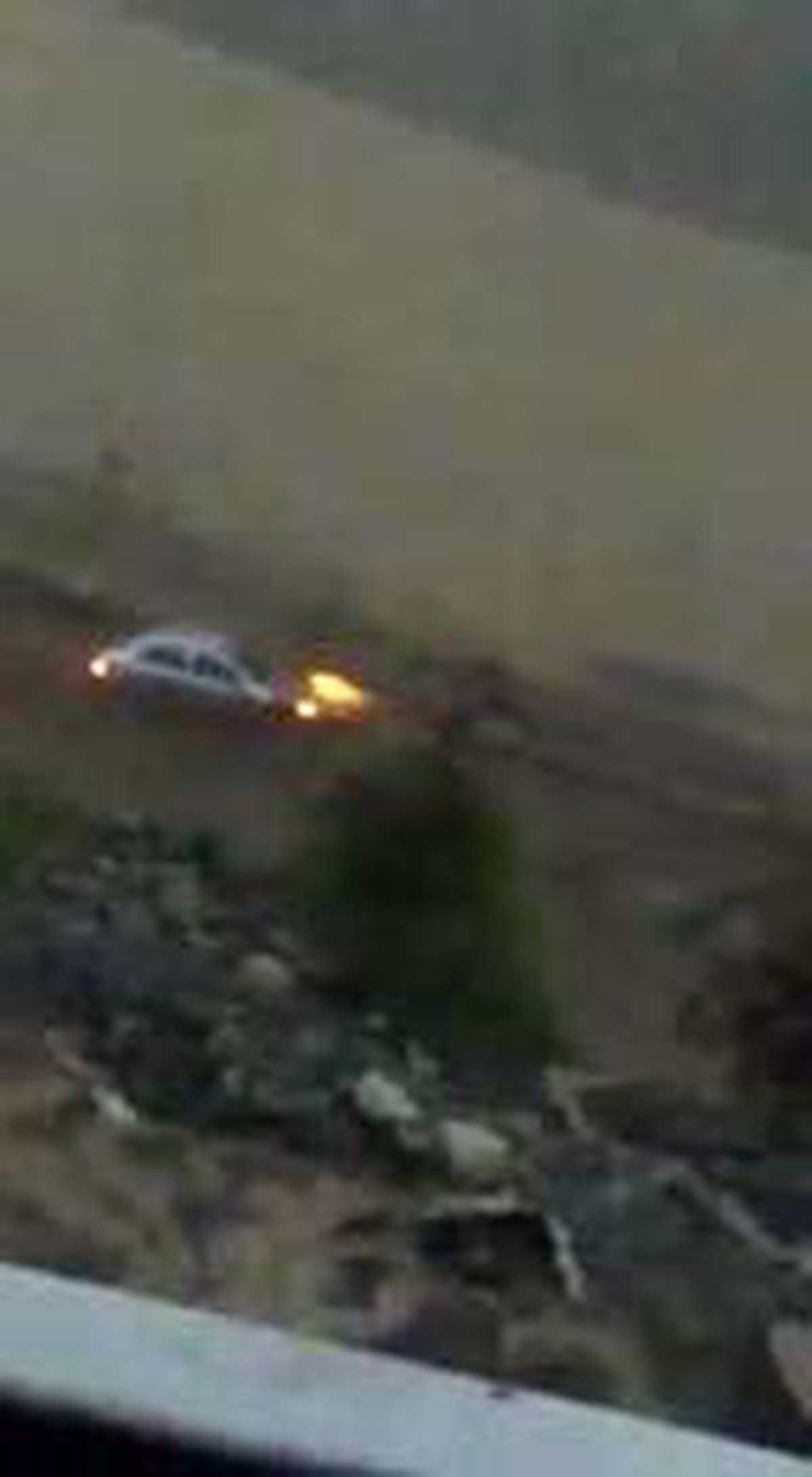 Son Dakika: Erzurum yolu heyelan sonucu kapandı: 1 ölü (3)