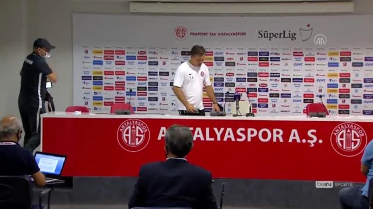 Fraport TAV Antalyaspor - Aytemiz Alanyaspor maçının ardından