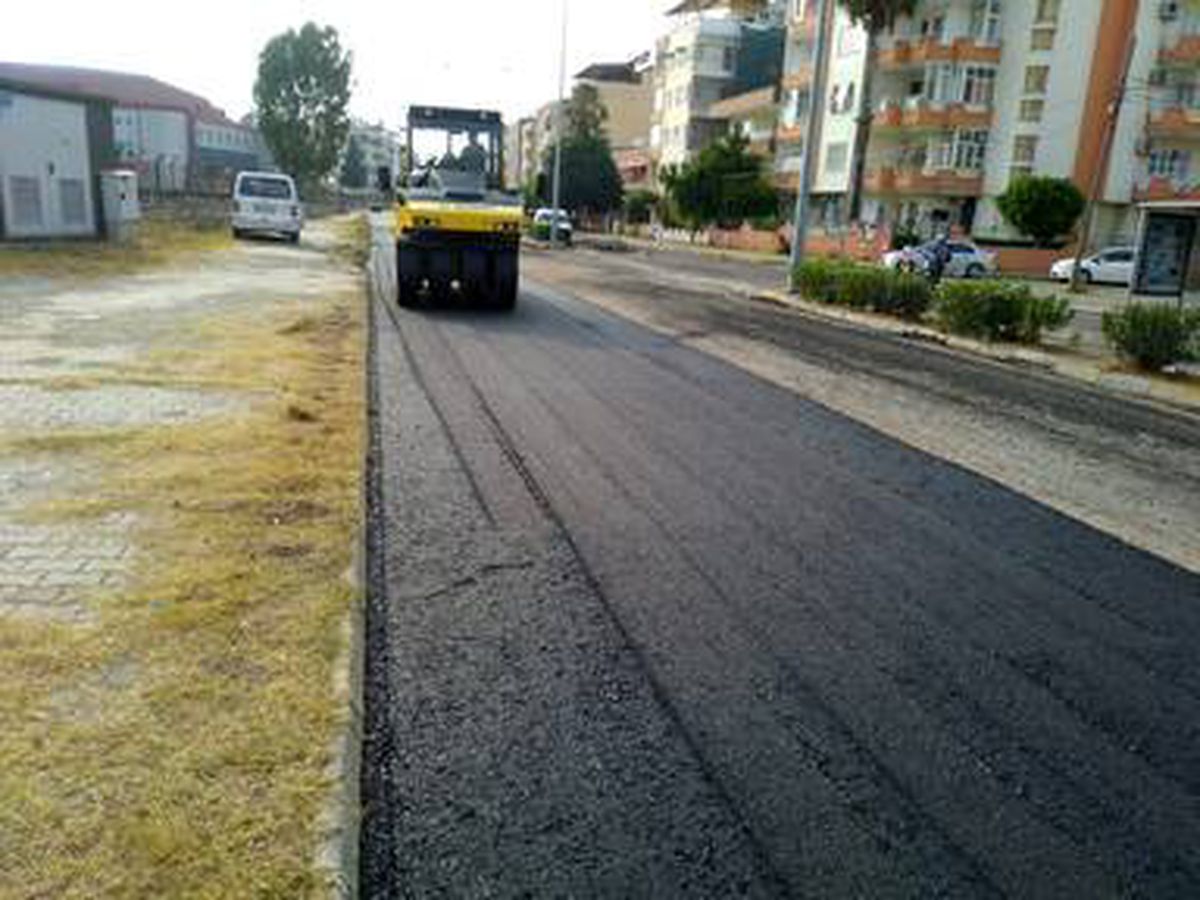 İskenderun\'a beton asfalt