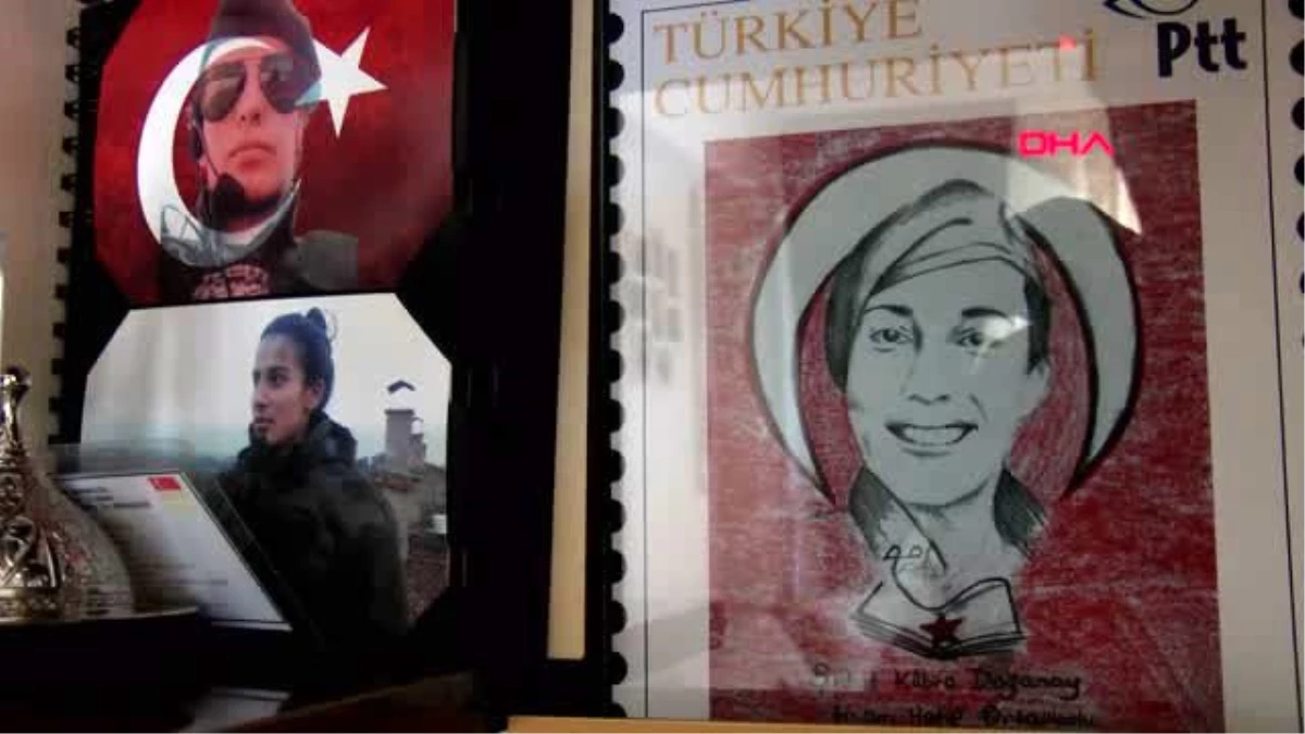 KAYSERİ 15 Temmuz şehidi Kübra\'nın hatırası evinde yaşatılıyor