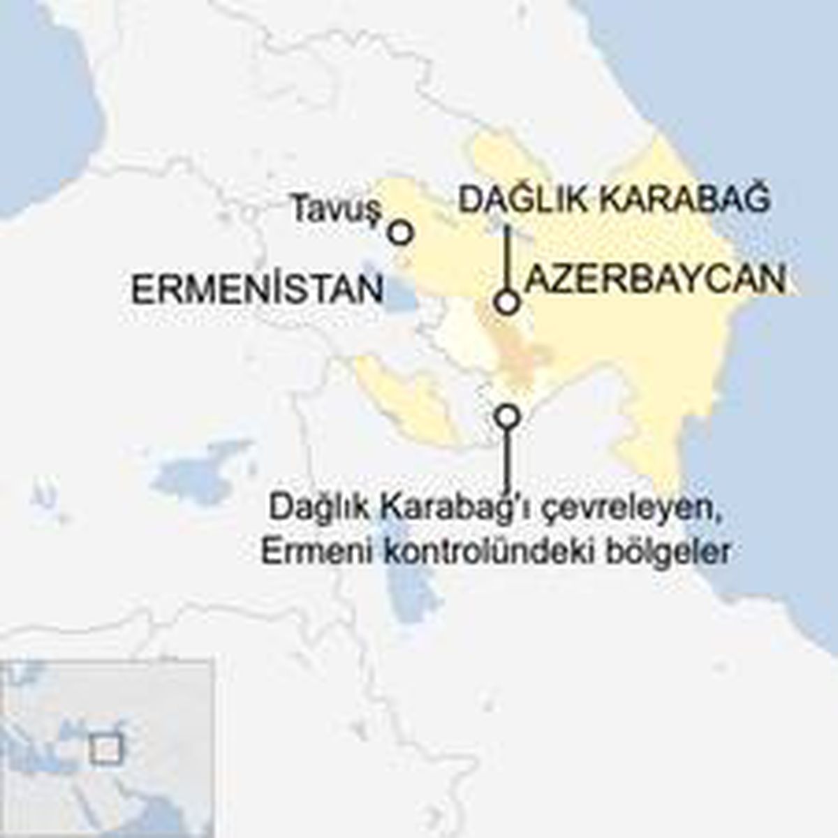 Azerbaycan: Ermeni güçleriyle çatışmada biri general 7 asker öldü