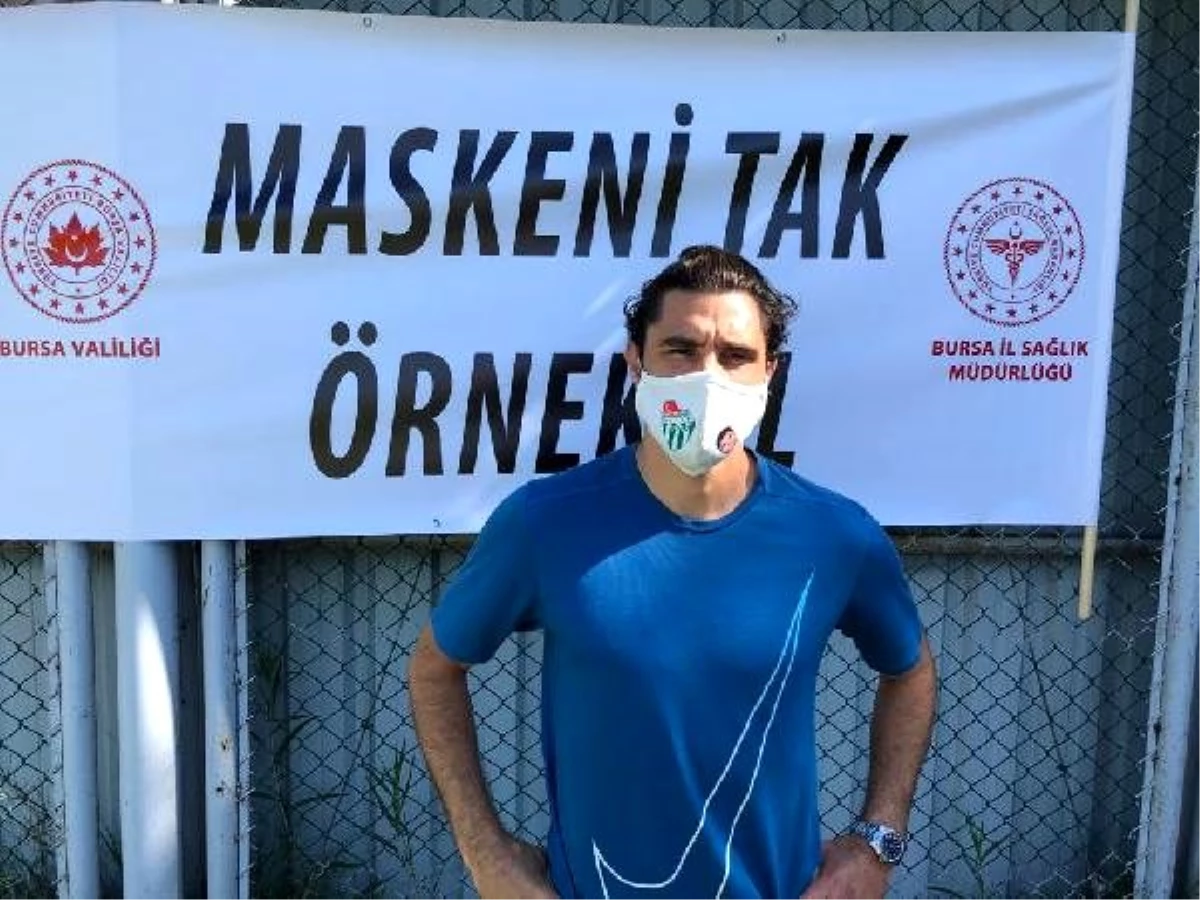 Bursaspor\'dan \'Maskeni Tak, Örnek Ol\' kampanyasına destek