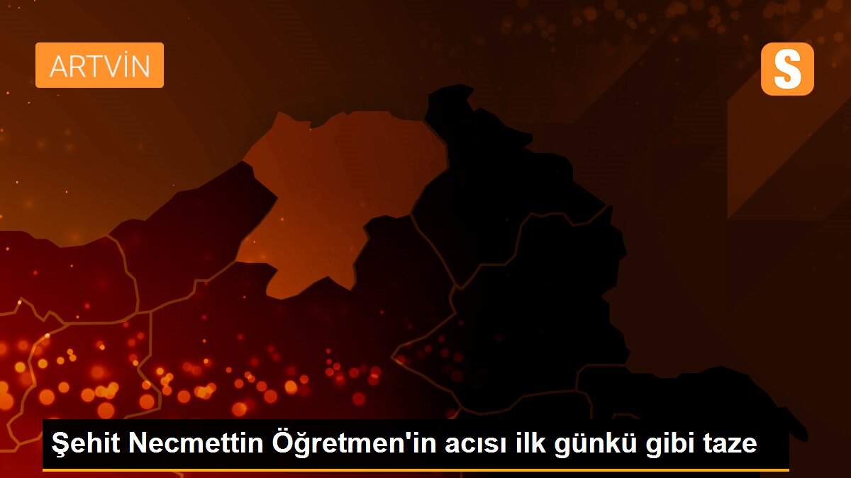 Şehit Necmettin Öğretmen\'in acısı ilk günkü gibi taze