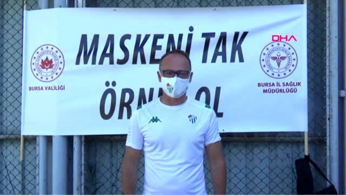 SPOR Bursaspor\'dan \'Maskeni Tak, Örnek Ol\' kampanyasına destek