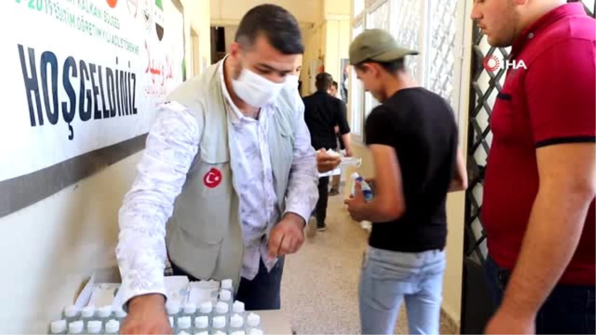 Suriyeli öğrencilere hijyen paketi dağıtıldı