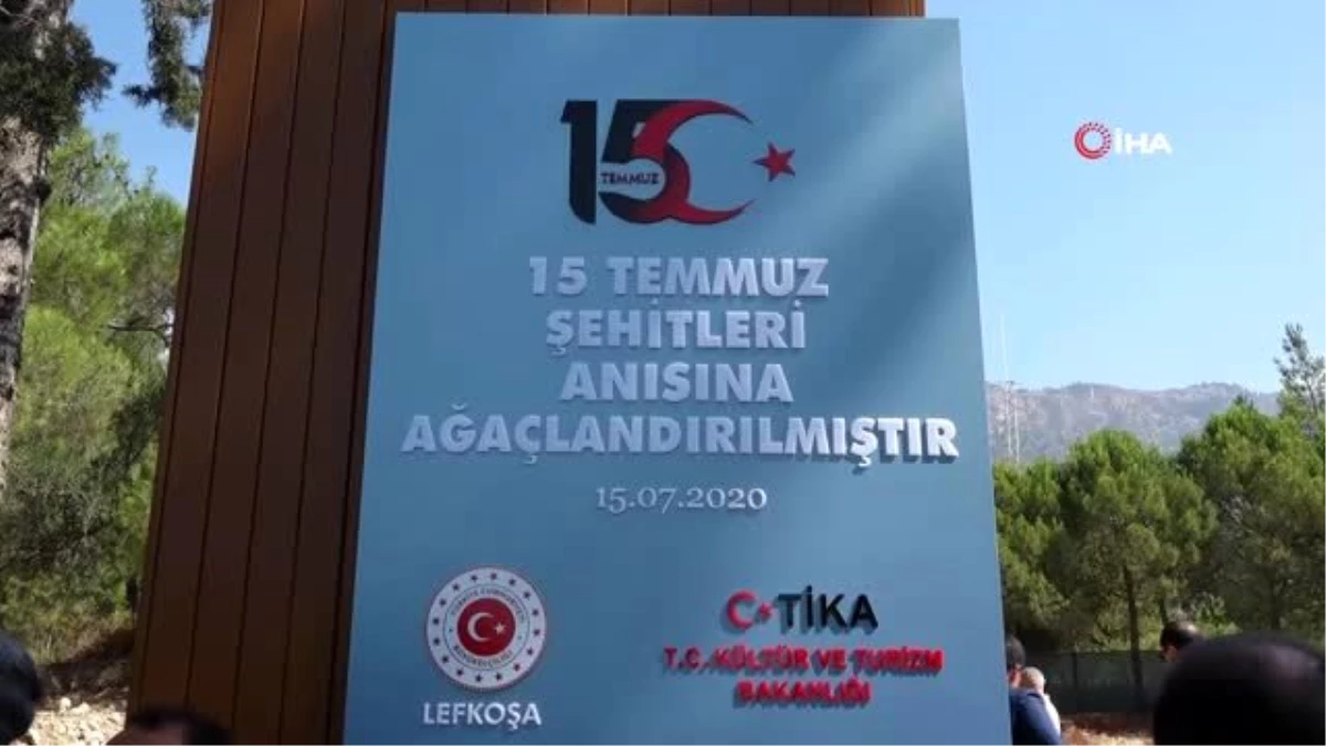 15 Temmuz\'da hayatını kaybedenler KKTC\'deki Boğaz Şenliği\'nde anıldı