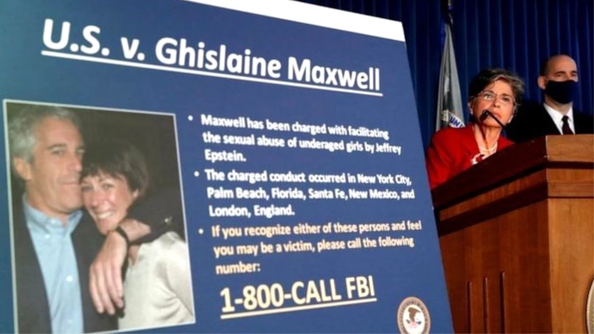 Epstein davası: Cinsel taciz davasında Maxwell\'in kefaletle serbest bırakılma talebi reddedildi