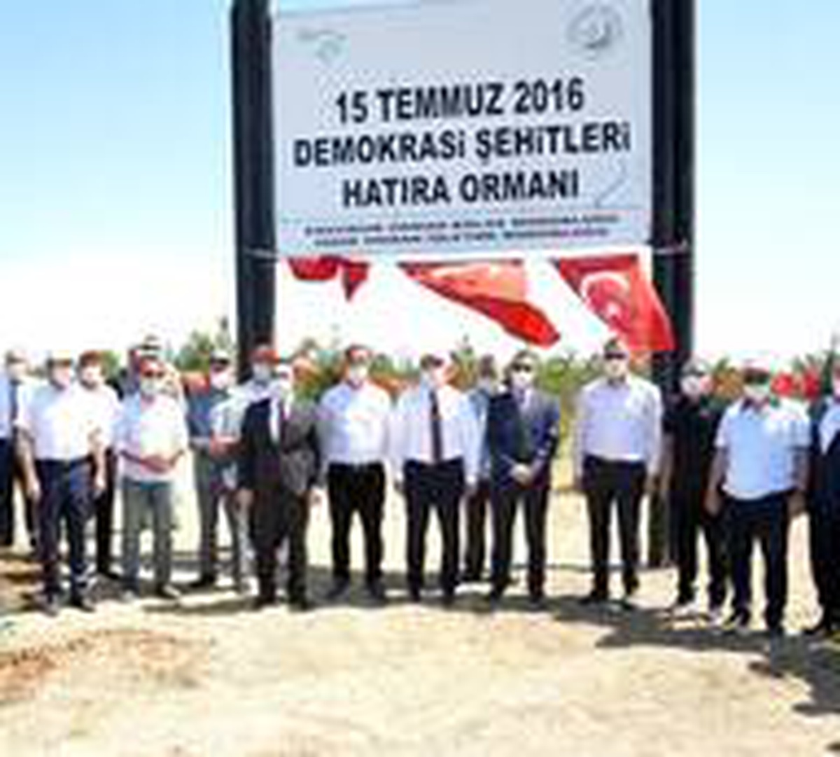 Son dakika haberi: Iğdır\'da 15 Temmuz Şehitleri anısına fidan dikildi