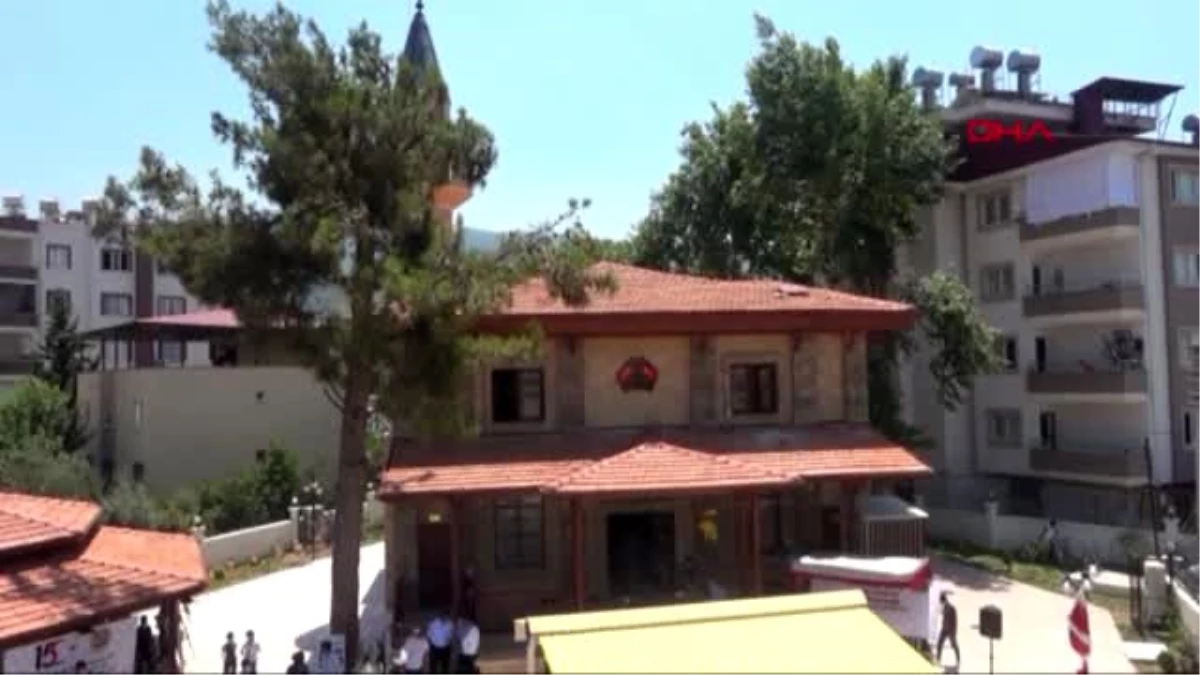 OSMANİYE Osmaniye Sancaklı Cami törenle açıldı