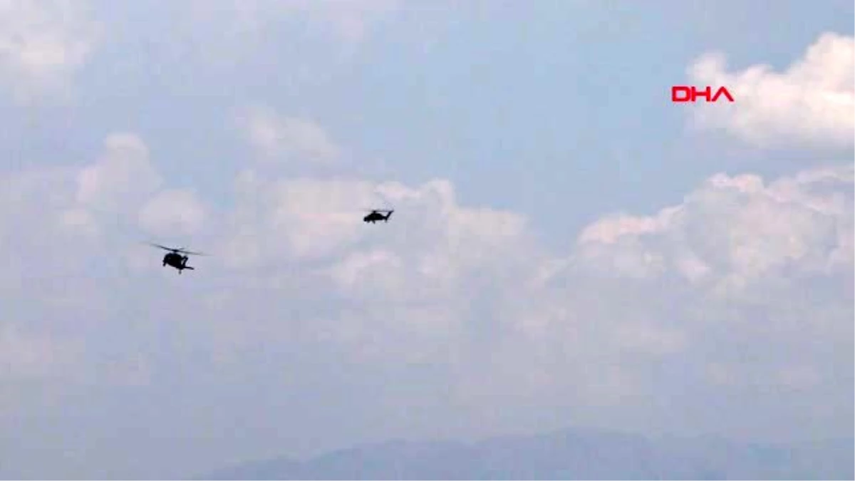 ŞIRNAK Güvenlik güçleri, Cudi Dağı\'nda teröristlerin izini sürüyor