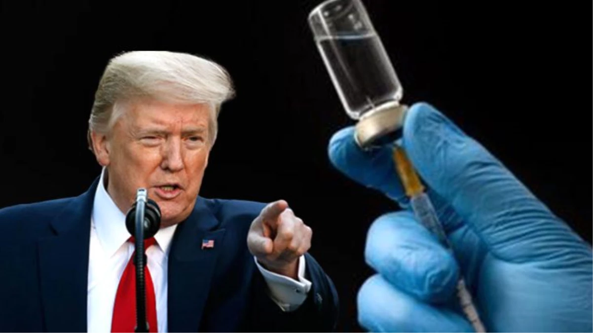 Trump\'tan dünyayı heyecanlandıran koronavirüs aşısı paylaşımı