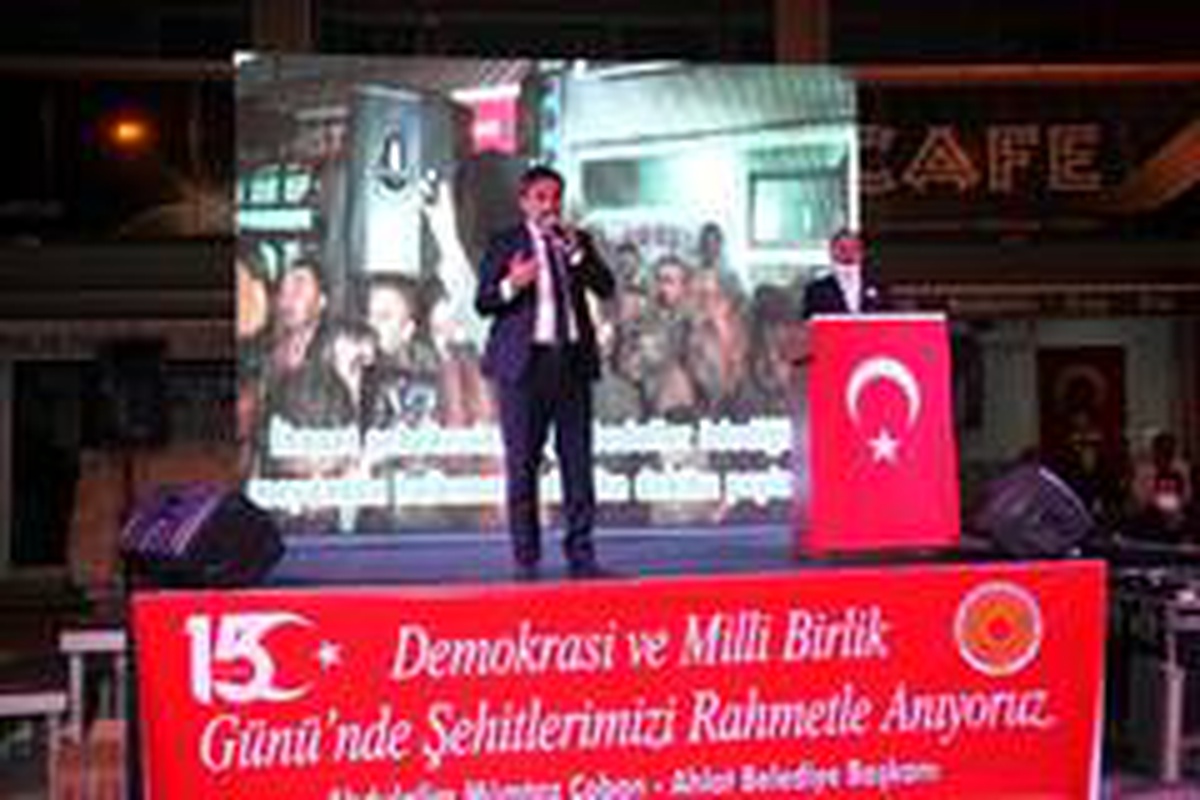 Ahlat\'ta 15 Temmuz Demokrasi ve Milli Birlik Günü Programı