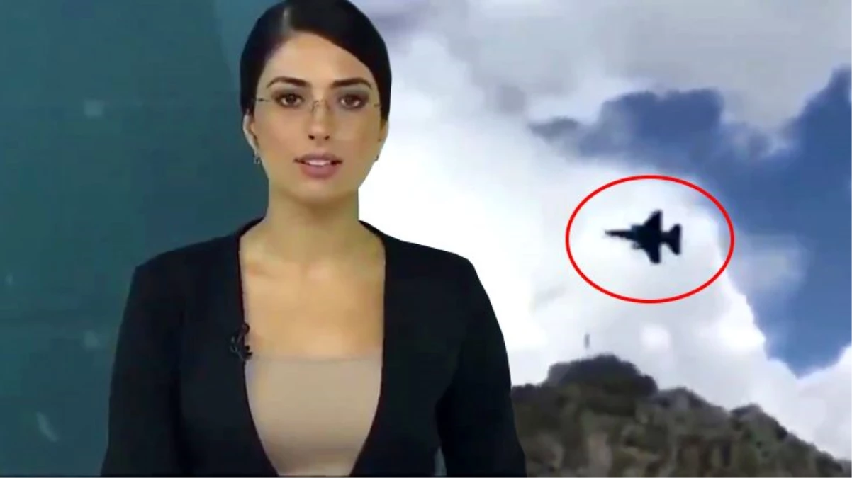 Azerbaycan basını canlı yayında duyurdu! Türk F-16\'lar Ermenistan sınırında gövde gösterisi yaptı