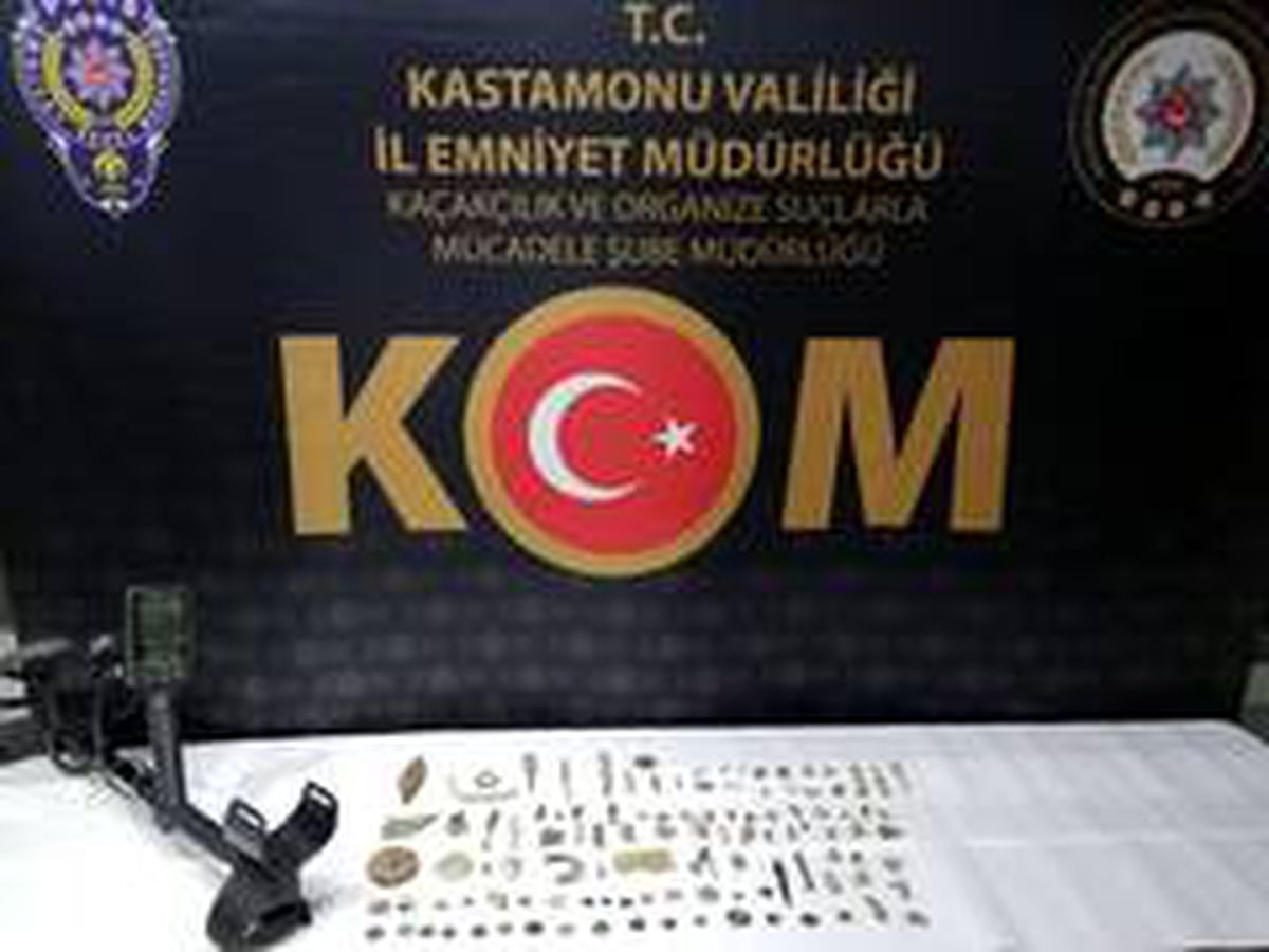 Kastamonu\'da 103 parça tarihi eser ele geçirildi