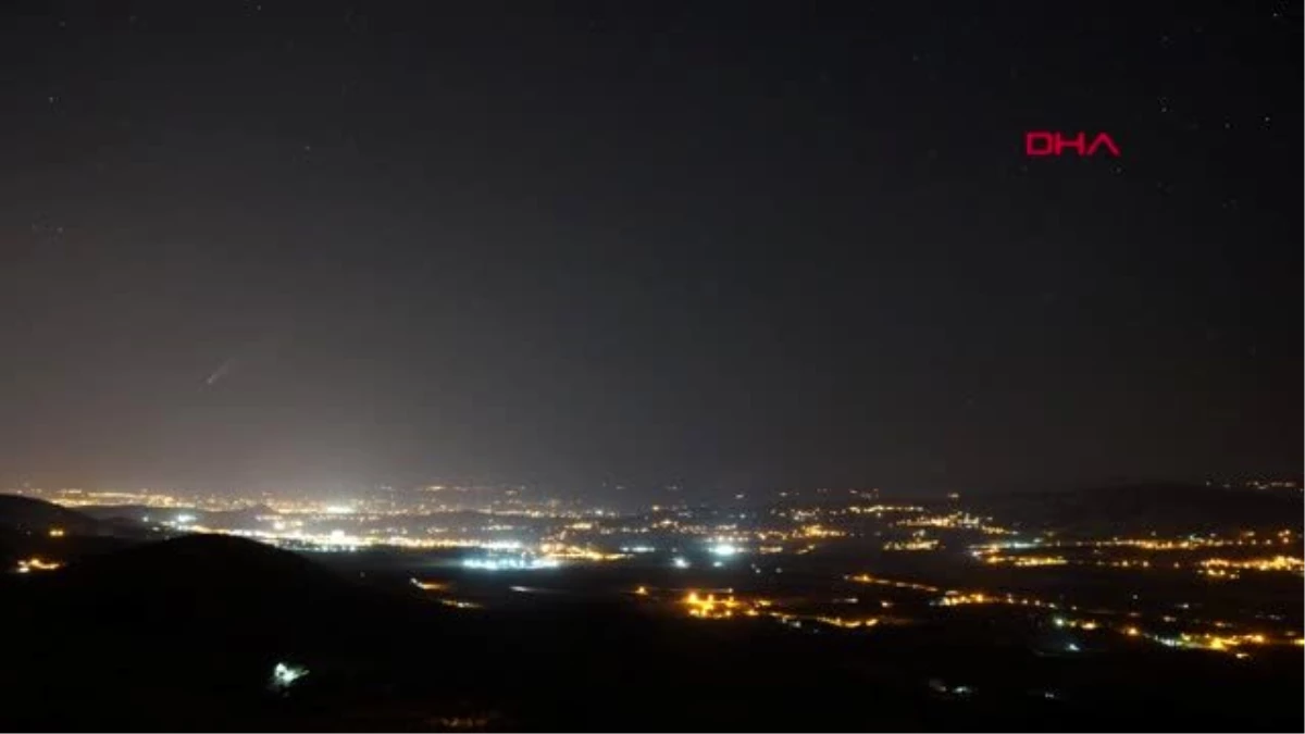 MALATYA Neowise kuyruklu yıldızı, Malatya semalarında görüntülendi